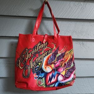 Christian Audigier xl tote
